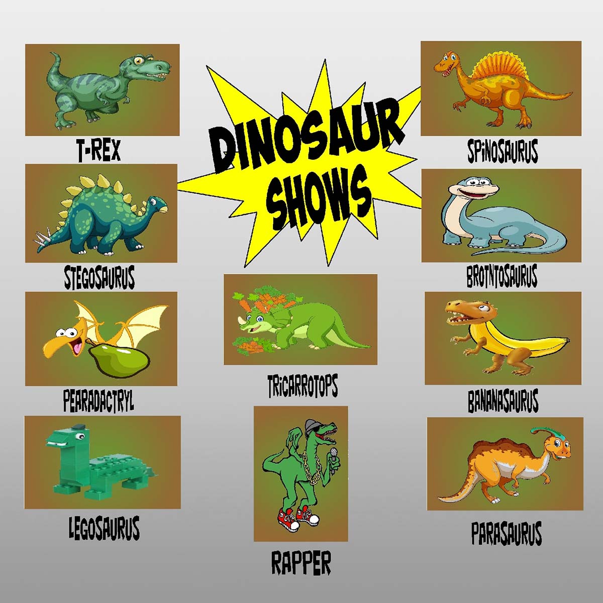 Alphabet Box Dinosaur Theme
