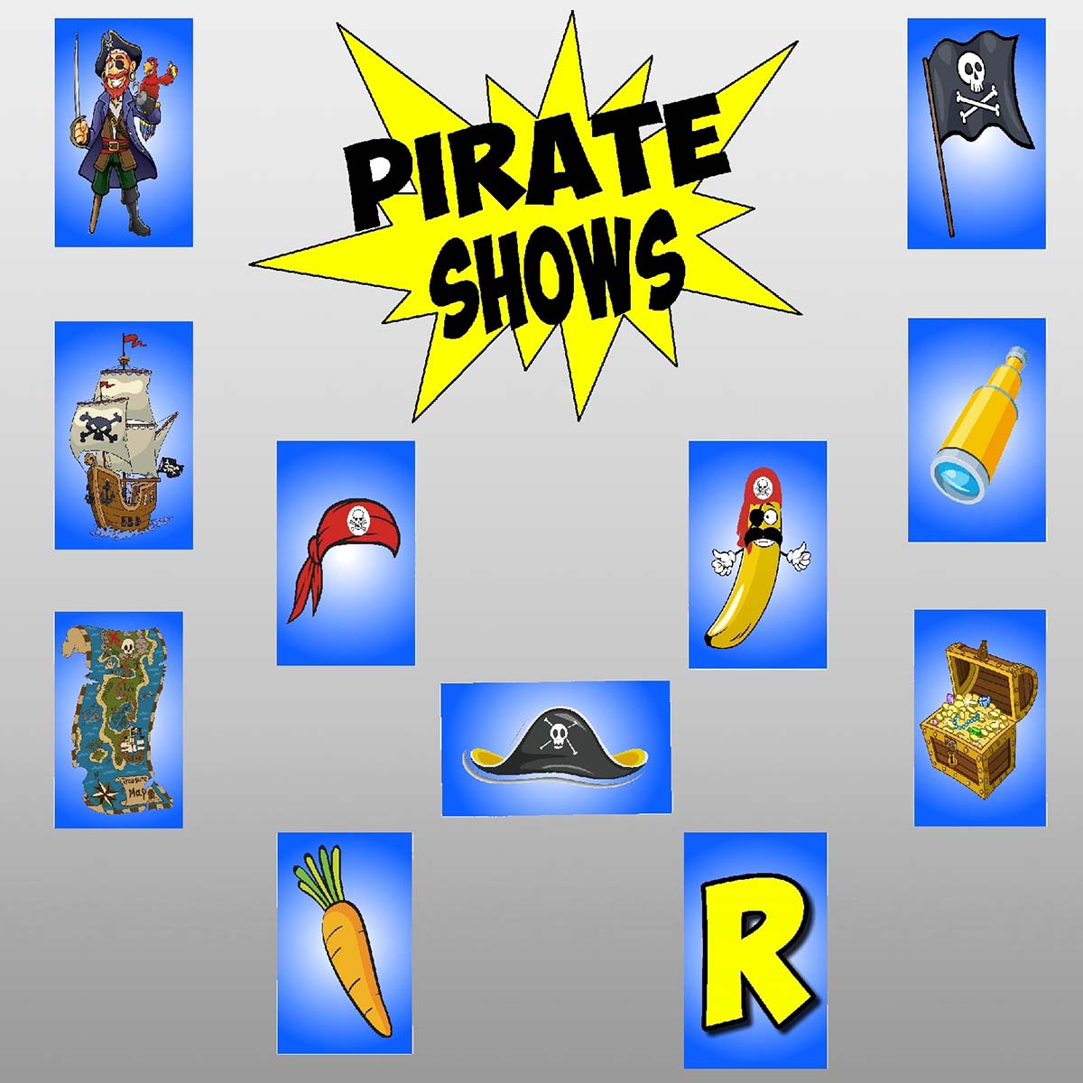 Alphabet Box Pirate Theme